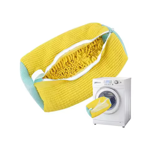 Reusable Shoe Cleaning Bags – Washer & Dryer Safe