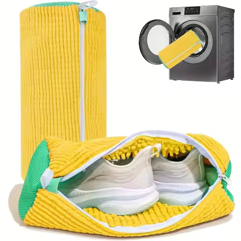 Reusable Shoe Cleaning Bags – Washer & Dryer Safe